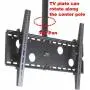 VideoSecu TV Ceiling Mount Bracket for Most 37'' to 75'' LCD Plasma Flat Panel,Some up to 75'' LED TV with VESA 400X400 600x400 684x400 700x400mm, Ceiling Pole Extends from 39'' to 63'' MPC51B M10 VideoSecu TV Ceiling Mount Bracket for Most 37'' to 75'' LCD Plasma Flat Panel,Some up to 75'' LED TV with VESA 400X400 600x400 684x400 700x400mm, Ceiling Pole Extends from 39'' to 63'' MPC51B M10