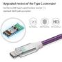 USB to USB C Cable 10ft, Fasgear 3 Pack Long Type C Cable Nylon Braided Fast Charging Compatible with Galaxy Note 8 9 S8/S9/S10/S10+, LG V20/G6 and More (Blue/Purple/Pink)