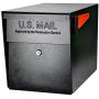 Mail Boss 7106 Curbside Security Locking Mailbox, Black,Medium
