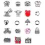 monochef DIY Charm Bracelet Making Kit, Jewelry Making Supplies Bead Snake Chain Jewelry Gift Set for Girls Teens