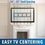 Mount-It! Large Tilting TV Wall Mount Bracket | 42 43 50 55 58 65 70 75 80 Inch | 220 Pound Capacity | VESA Compatible | Low Profile | Flat Screens