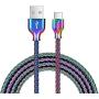 USB Type C Cable,Fantany 6.6 Feet Metal USB A to C Charging Cable&Sync Compatible with Galaxy S10,S9,S9+,S8,S8+,Note 8,9,LG V40,50 G7,8, Pixel 2,3,HTC 10,Nexus 5X/6P (Colourful, 6.6ft)