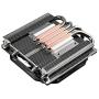 ID-COOLING IS-30 30mm Height Mini-ITX Low Profile Cooler with 92x92x12mm Slim Big Airflow Fan, Black Color Theme, AM4 and LGA115X, TDP 95W