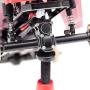SNOWINSPRING for 1/24 RC Crawler Axial SCX24 90081 AXI00002 Parts Metal Front & Rear Axle Diff Cover Upgrade Accessories