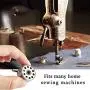2pcs Stainless Steel Sewing Machine Bobbin Case, 10pcs Metal Sewing Machine Bobbins 50 pcs Sewing Machine Needles and Tape Measure for Front Loading Class 15 Machines Embroider 2pcs Stainless Steel Sewing Machine Bobbin Case, 10pcs Metal Sewing Machine Bobbins 50 pcs Sewing Machine Needles and Tape Measure for Front Loading Class 15 Machines Embroider