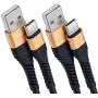 ICSEIO USB Type C Cable 10ft,Extra Long 2Pack 10Foot USB C Cable USB A 2.0 to USB-C Fast Charger Compatible Samsung Galaxy S10 S9 S8 Plus Note 9 8,Moto Z,LG V30 V20 G5,USB C Devices ICSEIO USB Type C Cable 10ft,Extra Long 2Pack 10Foot USB C Cable USB A 2.0 to USB-C Fast Charger Compatible Samsung Galaxy S10 S9 S8 Plus Note 9 8,Moto Z,LG V30 V20 G5,USB C Devices
