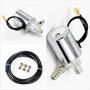 Viping Four Tube Silver Car Horn The electromagnetic Electric Horn Solenoid Control Air Horn Waterproof Whistle 12V 175DB Loud Motor Car Sound Valve for Car Any Vehicle Truck Trains Boats Lorrys Vans