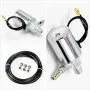 Viping Four Tube Silver Car Horn The electromagnetic Electric Horn Solenoid Control Air Horn Waterproof Whistle 12V 175DB Loud Motor Car Sound Valve for Car Any Vehicle Truck Trains Boats Lorrys Vans