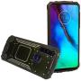 CELZEN - for Motorola Moto G Stylus XT2043, Moto G Power XT2041 (2020 Version) - Aluminum Metal Hybrid Phone Case - ZY1 Dark Green