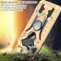 iPhone 7 case | iPhone 8 case | Metal 360 Degree Ring Kickstand | Atump Military Grade 15ft. Drop Shockproof Tested Protective case | Car Mount Phone case for iPhone 7 and iPhone 8 Gold