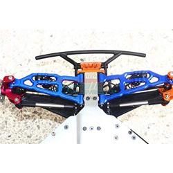 GPM Losi 1/10 Baja Rey 4WD Desert Truck (LOS03008) Upgrade Parts Aluminum Front Lower Suspension Arm - 1 Pair Set Orange