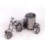 MYTANG Creative office desktop Storage accessories,Harley The motorcycle loves metal pencil pen holder Black,Very cool gift idea