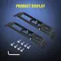 Nilight Door Hinge Steps - Metal Foldable Foot Pegs Exterior Car Accessories for 2007-2017 Jeep Wrangler JK JKU & 2018-2020 Jeep Wrangler JL JKU - Pack of 2