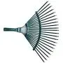 Metal Garden Rake Landscape Cultivator Gardening Tool for Raking Leaves Loosening and Leveling Mulch (1)