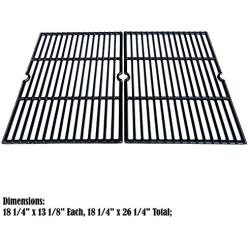 Direct Store Parts DC116 Polished Porcelain Coated Cast Iron Cooking Grid Replacement for Charbroil, Coleman, Thermos, Master Forge, Uniflame Gas Grills