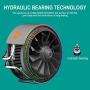 GOLDEN FIELD E04 CPU Cooling Fans, CPU Cooler, Heatsink with 4 Heatpipes, ARGB SYNC, 120mm PWM Fan, for Intel and AMD