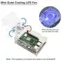 2pcs Raspberry Pi 4 Fan, Raspberry Pi Cooling Fan DC Brushless CPU Quiet LED Cooling Fan 30mm 30mm Fan Cooler Radiator 3 to 5.8V for Raspberry Pi 4 Model B, Raspberry Pi 3B+ 3B 2B+ 2pcs Raspberry Pi 4 Fan, Raspberry Pi Cooling Fan DC Brushless CPU Quiet LED Cooling Fan 30mm 30mm Fan Cooler Radiator 3 to 5.8V for Raspberry Pi 4 Model B, Raspberry Pi 3B+ 3B 2B+
