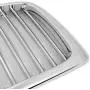 Replacement for Dodge Ram 1500/2500/3500 ABS Plastic Vertical Style Front Bumper Grille (Chrome) - 3rd Gen DR DH
