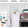 Magnetic Sheets with Adhesive Backing - 10 PCs Each 4'' x 6'' - Flexible Magnetic Paper for Craft and DIY - Peel and Stick Magnet Sheets for Picture and Photo Magnets