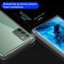 ANSIWEE Galaxy Note 20 6.7 Inch Case, Metal Ring Kickstand Work with Magnetic Car Mount Cover Reinforced Drop Protector Bumper Clear Hard Back Cases Designed for Samsung Galaxy Note 20 (Clear)
