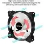 upHere Long Life 120mm 3-Pin High Airflow Quiet Edition Blue LED Case Fan for PC Cases, CPU Coolers, and Radiators 3-Pack,PF120BE3-3 upHere Long Life 120mm 3-Pin High Airflow Quiet Edition Blue LED Case Fan for PC Cases, CPU Coolers, and Radiators 3-Pack,PF120BE3-3