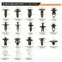 GOOACC 415 Pcs Car Retainer Clips & Fastener Remover - 18 Most Popular Sizes Auto Push Pin Rivets Set -Door Trim Panel Clips for GM Ford Toyota Honda Chrysler GOOACC 415 Pcs Car Retainer Clips & Fastener Remover - 18 Most Popular Sizes Auto Push Pin Rivets Set -Door Trim Panel Clips for GM Ford Toyota Honda Chrysler