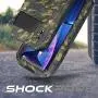 Beasyjoy iPhone XR Metal Case Heavy Duty with Screen Full Body Protective Waterproof Shockproof Drop Proof Tough Rugged Hybrid Military Grade Defender Outdoor Black (Camo)