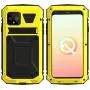 Simicoo Googel Pixel 4 XL Aluminum Alloy Metal Bumper Silicone Case Hybrid Military Shockproof Heavy Duty Armor Defender Tough Built-in Gorilla Glass Cover for Googel Pixel 4 XL (Yellow, Pixel 4XL) Simicoo Googel Pixel 4 XL Aluminum Alloy Metal Bumper Silicone Case Hybrid Military Shockproof Heavy Duty Armor Defender Tough Built-in Gorilla Glass Cover for Googel Pixel 4 XL (Yellow, Pixel 4XL)