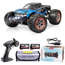 Hosim RC Cars 1:12 4WD 46KM/H High Speed Remote Control Car RC Monster Truck for Kids Adults, All Terrain Offroad Car 40+ Min Play Radio Controlled Car for Boys|2 Batteries|6 Oil Filled Shocks|