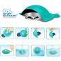 StopShroom STBLU232 Universal Stopper Plug Cover for Bathtub, Bathroom and Kitchen Drains, Aqua