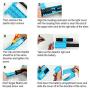 allsun Handheld Metal Detector Junior Kids Education Exploration DIY Toy Color Blue