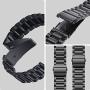 HATALKIN Compatible with Samsung Galaxy Watch 3 Band Bands 45mm Accessories Stainless Steel Metal Replacement Strap for Galaxy Watch3 45mm/Galaxy Watch 46mm/Gear S3 Frontier Men Women(Black)