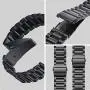 HATALKIN Compatible with Samsung Galaxy Watch 3 Band Bands 45mm Accessories Stainless Steel Metal Replacement Strap for Galaxy Watch3 45mm/Galaxy Watch 46mm/Gear S3 Frontier Men Women(Black)