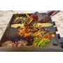 PIT BOSS PB757GD 4 Burner LP Gas Griddle, 4. 7mm Thick pre-Seasoned top, Black