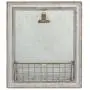 Stonebriar Beach House Galvanized Metal Wall Decor with Basket, Grey Stonebriar Beach House Galvanized Metal Wall Decor with Basket, Grey