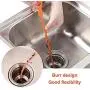 Vastar 3 Pack 19.6 Inch Drain Snake Hair Drain Clog Remover Cleaning Tool