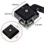 Camera Camcorder Tripod Monopod Ball Head Quick QR Plate Camera Camcorder Tripod Monopod Ball Head Quick QR Plate