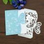 Metal Die Cuts Butterfly Greeting Card,Cutting Dies for Card Making,Embossing Dies for Scrapbooking DIY Album Paper Cards Art Craft Decoration for Mothers Day Valentines Day,5.16x4.18 inch