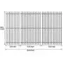 Stanbroil Stainless Steel Cooking Grates for Weber Summit 600 Series Summit E/S 640/650/660/670 Gas Grills with a Smoker Box, Replacement Parts for Weber 67552 - Set of 3 Stanbroil Stainless Steel Cooking Grates for Weber Summit 600 Series Summit E/S 640/650/660/670 Gas Grills with a Smoker Box, Replacement Parts for Weber 67552 - Set of 3