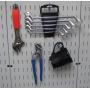 Wall Control KT-200-DLX BU Slotted Storage Panel Deluxe Hook Assortment for Wall Control Pegboard and Slotted Tool Board – Blue