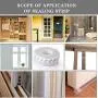 Silicone Seal Strip,Weather Stripping for Door or Window,Weatherproof Soundproof Self Adhesive Door Strip Bottom,Insect Proof Silicone Sealing Sticker for Gap of House or Shower Door(16.4Feet X 45MM) Silicone Seal Strip,Weather Stripping for Door or Window,Weatherproof Soundproof Self Adhesive Door Strip Bottom,Insect Proof Silicone Sealing Sticker for Gap of House or Shower Door(16.4Feet X 45MM)