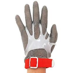 Schwer Highest Level Cut Resistant Stainless Steel Metal Mesh Chainmail Glove for Meat Cutting Butcher Glove