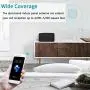 Cell Phone Signal Booster for Home and Office - Dual Band 850/1700MHz Signal Repeater Amplifier Boosts 3G 4G LTE Voice and Data for Verizon AT&T T-Mobile Band 4 Band 5 Cellulars Up to 4,500Sq Ft