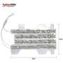 Appliancemate DC47-00032A Dryer Heating Element Compatible With Samsung Replace Part Number DC93-00154A Without Metal Shell