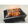 PHI VILLA Fire Pits Outdoor Wood Burning, 34'' x 26'' Rectangular Deep Bowl Large Patio Firepit with Spark Screen, Poker & Metal Grate PHI VILLA Fire Pits Outdoor Wood Burning, 34'' x 26'' Rectangular Deep Bowl Large Patio Firepit with Spark Screen, Poker & Metal Grate
