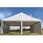DELTA Canopies 40x20 PVC Frame Tent White - Wedding Party Canopy Shelter