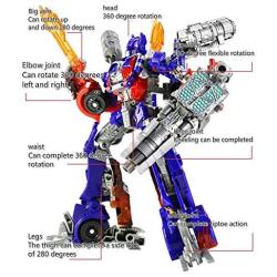 TZ Way Transformers, era of Extinction: Optimus Prime, Hornet, Alloy Toys, car Robots, Transformers Models, Childrens Gifts, Body Parts can be rotated 360 Degrees (Optimus Prime)