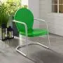 Crosley Furniture Griffith Metal Outdoor Chair - Grasshopper Green Crosley Furniture Griffith Metal Outdoor Chair - Grasshopper Green