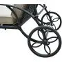 HOMEFUN Chaise Lounge Outdoor Chair with Beige Cushion, Aluminum Pool Side Sun Lounges with Wheels Adjustable Reclining, Patio Furniture Set, Pack of 1(Antique Bronze) HOMEFUN Chaise Lounge Outdoor Chair with Beige Cushion, Aluminum Pool Side Sun Lounges with Wheels Adjustable Reclining, Patio Furniture Set, Pack of 1(Antique Bronze)
