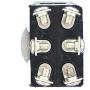 Etopars 3 X Heavy Duty 20A 125V 15A 250V DPDT 6 Terminal Pin ON/OFF/ON Rocker Toggle Switch Flick Metal Waterproof Cap Knob